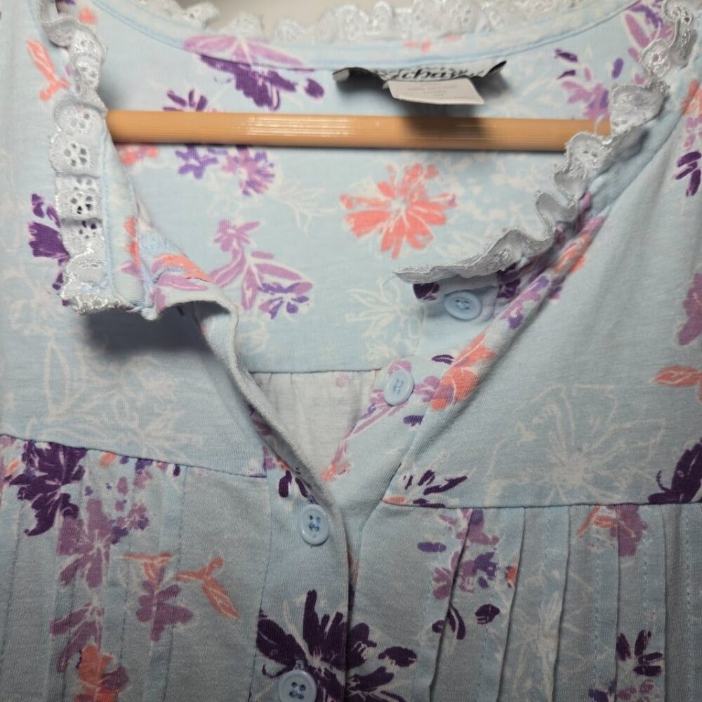 Bundle of 2 Vintage Cotton Floral Nightgowns | Small‎ | Long Sleeve - Picture 11 of 13